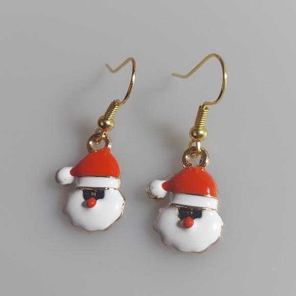 Santa earrings - Picture 2 of 4